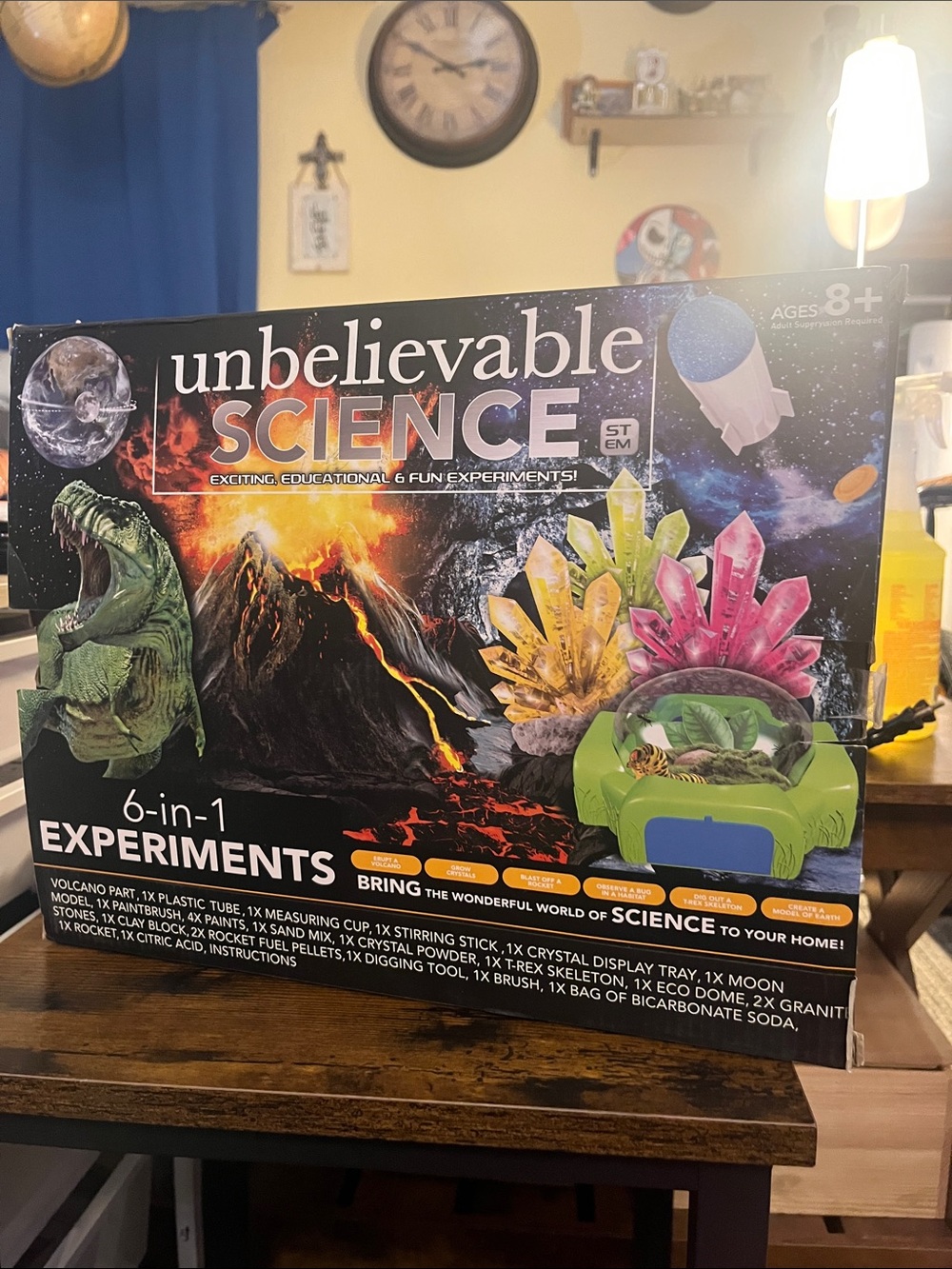 Unbelievable Science 6-in-1 Experiments Kit - Green 140